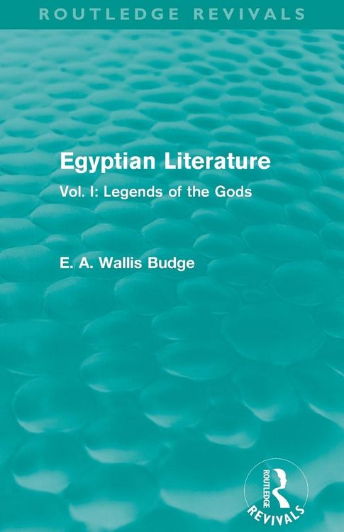 Produktbild: Egyptian Literature (Routledge Revivals)