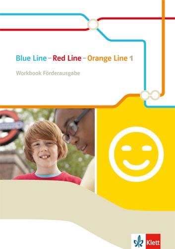 Produktbild: Blue Line - Red Line - Orange Line 5. Klasse. Workbook F&ouml;rderausgabe
