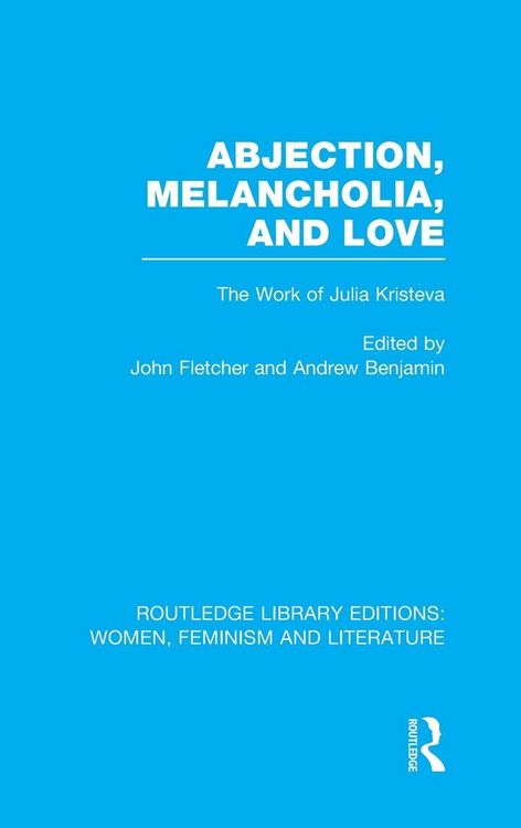 Produktbild: Abjection, Melancholia and Love