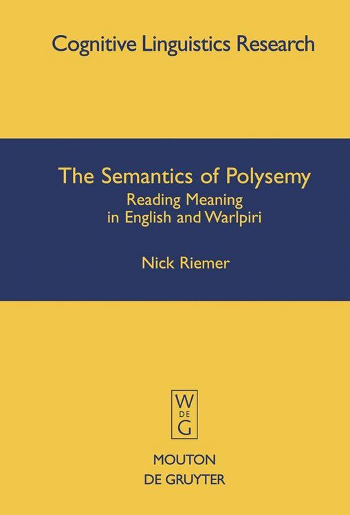 Produktbild: The Semantics of Polysemy