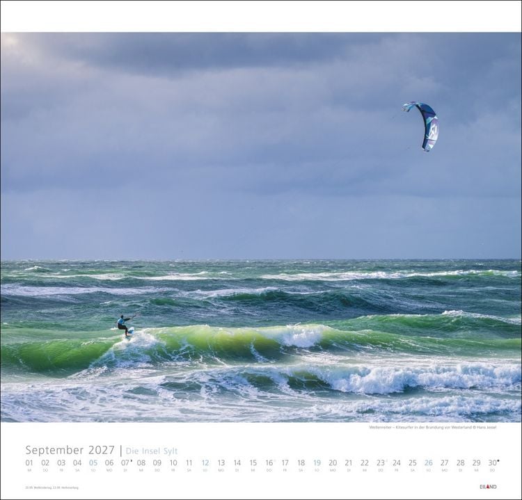 Produktbild: Die Insel Sylt Edition Kalender 2027 - Hans Jessel