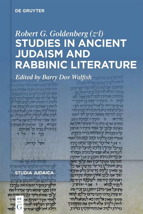 Produktbild: Studies in Ancient Judaism and Rabbinic Literature