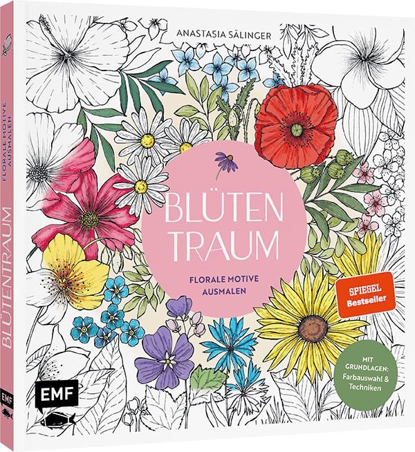 Produktbild: Bl&uuml;tentraum &ndash; Florale Motive ausmalen