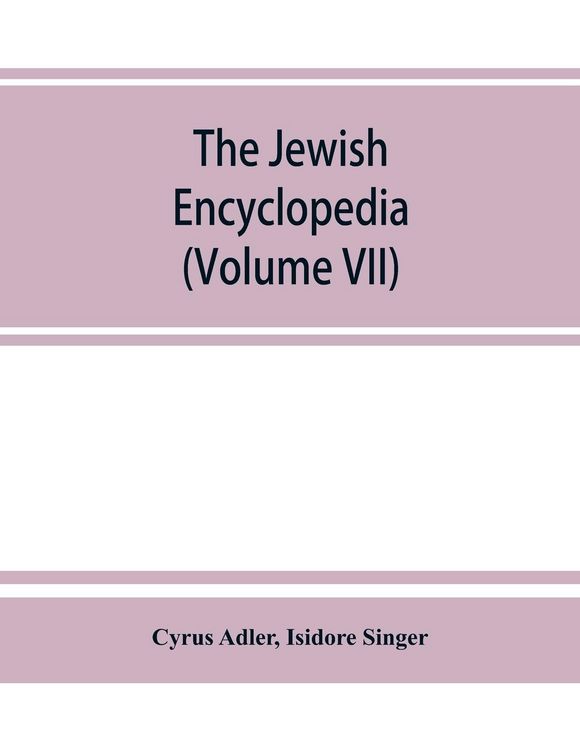 Produktbild: The Jewish encyclopedia
