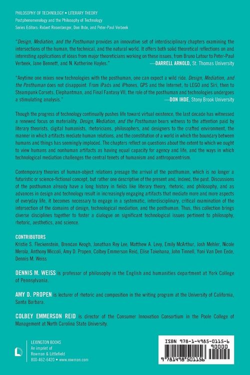 Produktbild: Design, Mediation, and the Posthuman