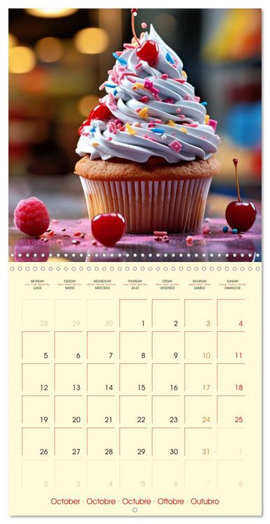 Produktbild: Cupcake Lovers (Wall Calendar 2026 12 &times; 12 Inch) CALVENDO 12 Month Wall Calendar