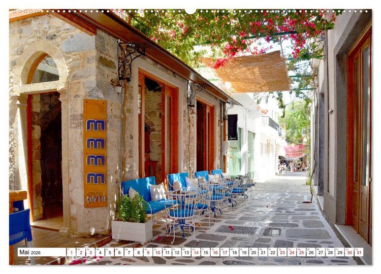 Produktbild: Griechische Insel Kos (Wandkalender 2026 DIN A2 quer), CALVENDO Monatskalender