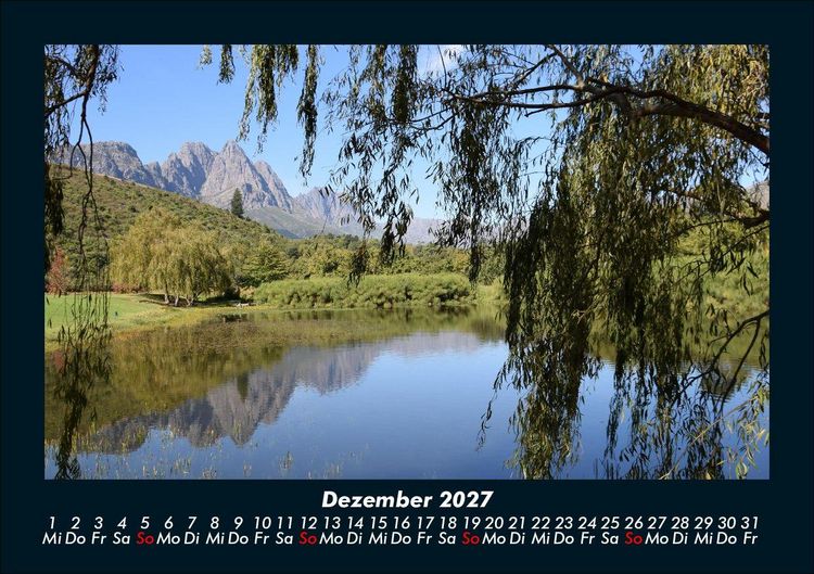 Produktbild: Landschaftskalender 2027 Fotokalender DIN A5