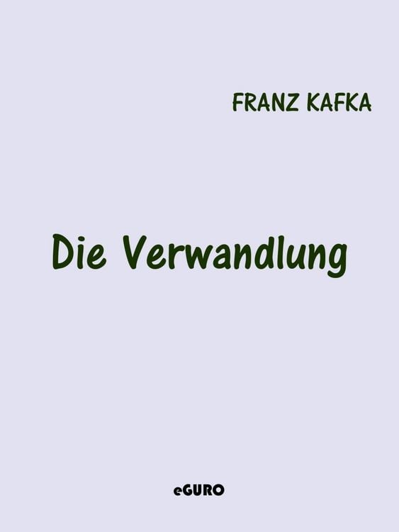Produktbild: Die Verwandlung