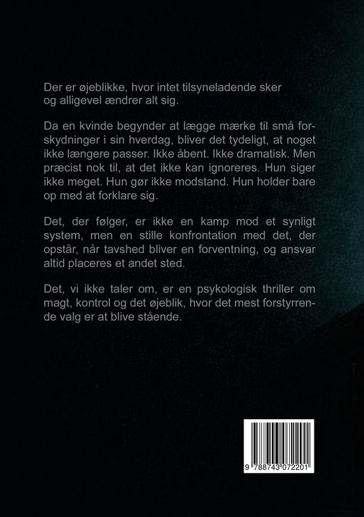 Produktbild: Det, vi ikke taler om