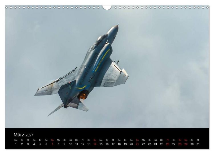 Produktbild: Phantoms bei der Luftwaffe (Wandkalender 2027 DIN A3 quer), CALVENDO Monatskalender
