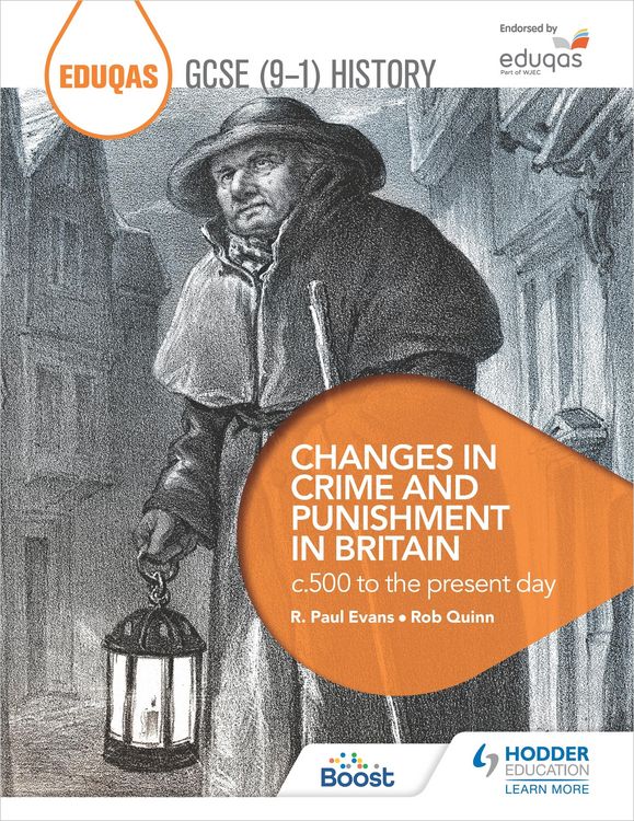 Produktbild: Eduqas GCSE (9-1) History Changes in Crime and Punishment in Britain c.500 to the present day