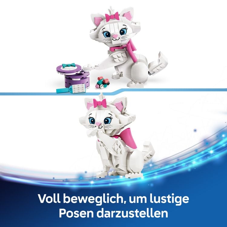 Produktbild: LEGO ǀ Disney 43286 Aristocats: Bezaubernde Marie, Spielzeug ab 7 Jahre