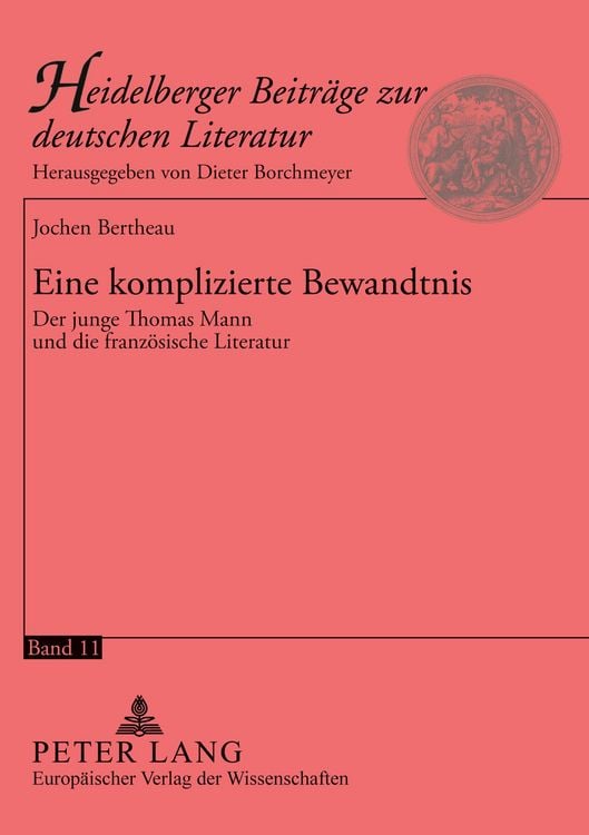 Produktbild: Eine komplizierte Bewandtnis
