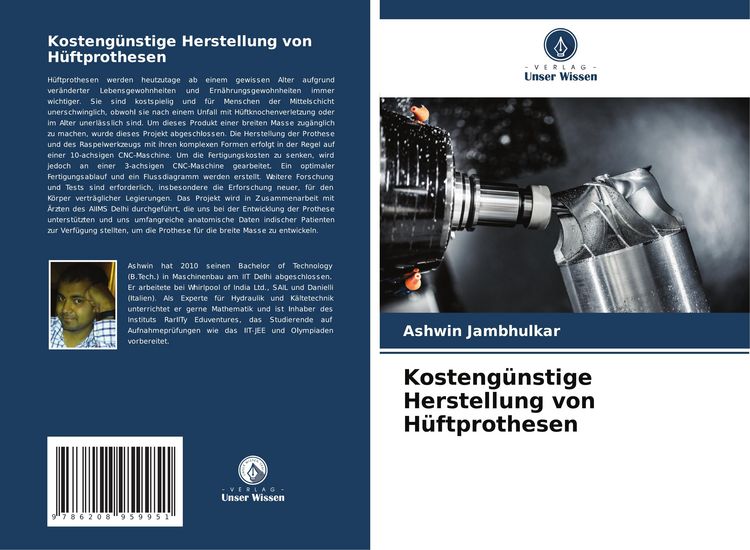 Produktbild: Kosteng&uuml;nstige Herstellung von H&uuml;ftprothesen