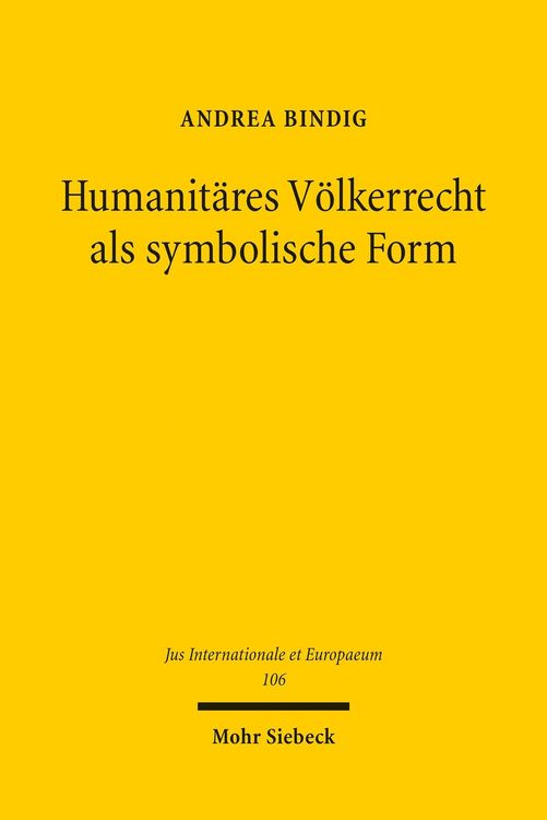 Produktbild: Humanit&auml;res V&ouml;lkerrecht als symbolische Form
