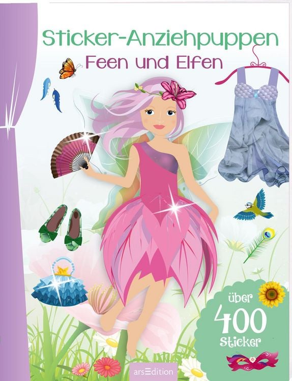 Produktbild: Sticker-Anziehpuppen &ndash; Feen und Elfen