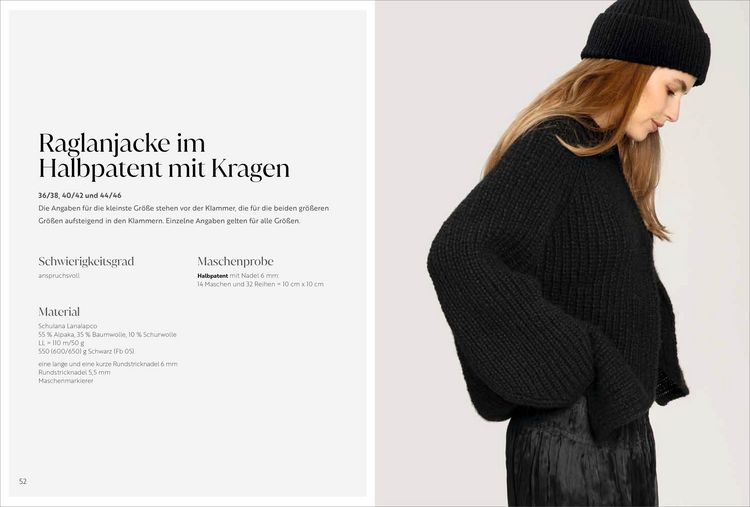 Produktbild: Ganz in Schwarz &ndash; Mode und Accessoires stricken in der edelsten Farbe der Welt