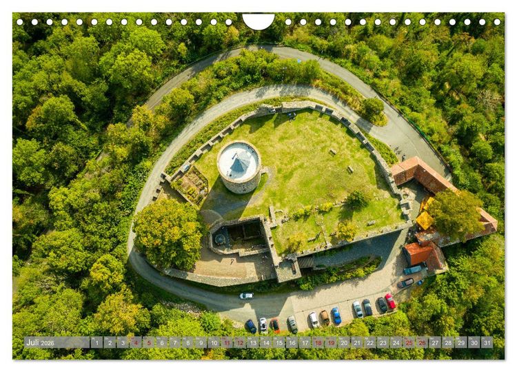 Produktbild: Top-down - Die Welt von oben (Wandkalender 2026 DIN A4 quer), CALVENDO Monatskalender