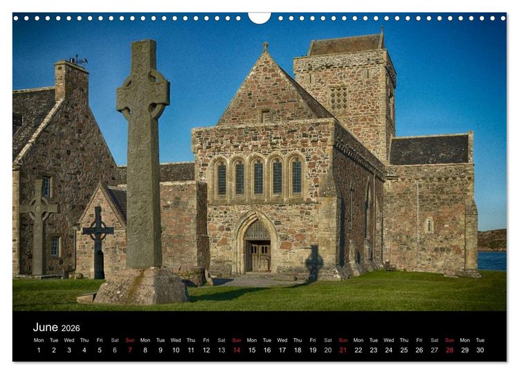 Produktbild: Iona - A Visual Pilgrimage (Wall Calendar 2026 DIN A3 landscape), CALVENDO 12 Month Wall Calendar