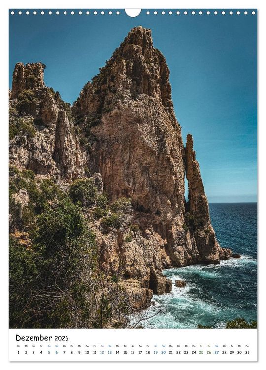 Produktbild: Magisches Sardinien (Wandkalender 2026 DIN A3 hoch), CALVENDO Monatskalender