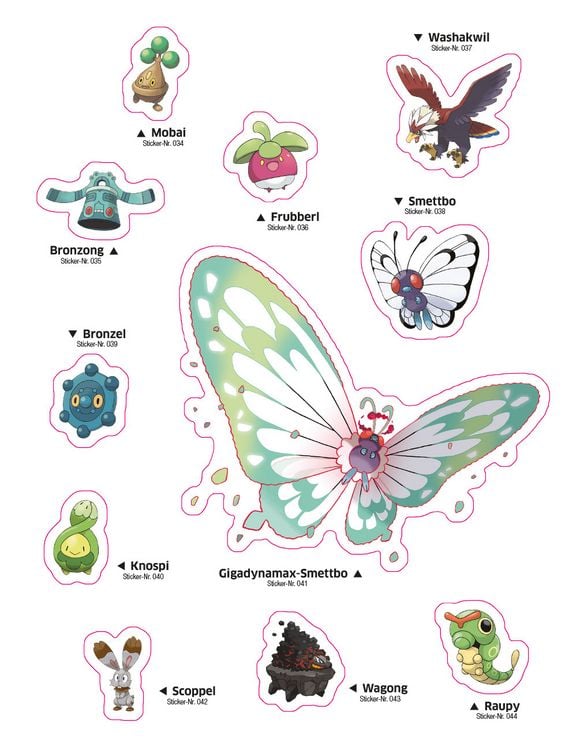 Produktbild: Pok&eacute;mon: Das ultimative Stickerbuch: Galar-Region