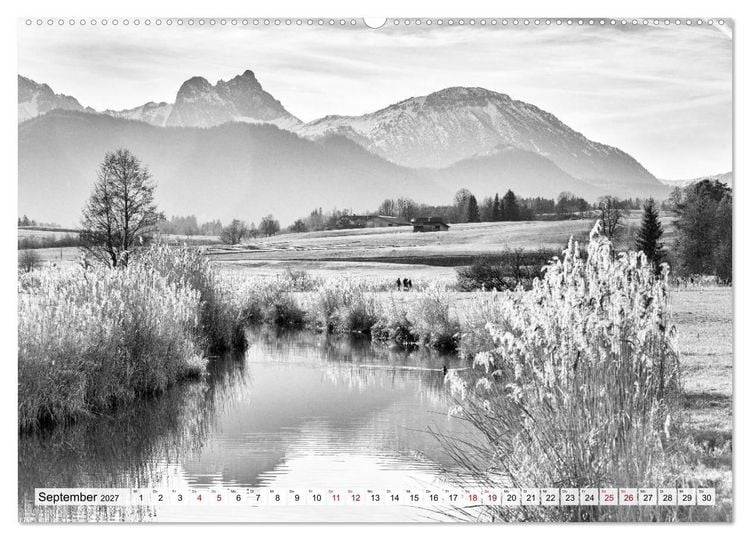 Produktbild: Traumhafte Allg&auml;uer Alpen (Wandkalender 2027 DIN A2 quer), CALVENDO Monatskalender