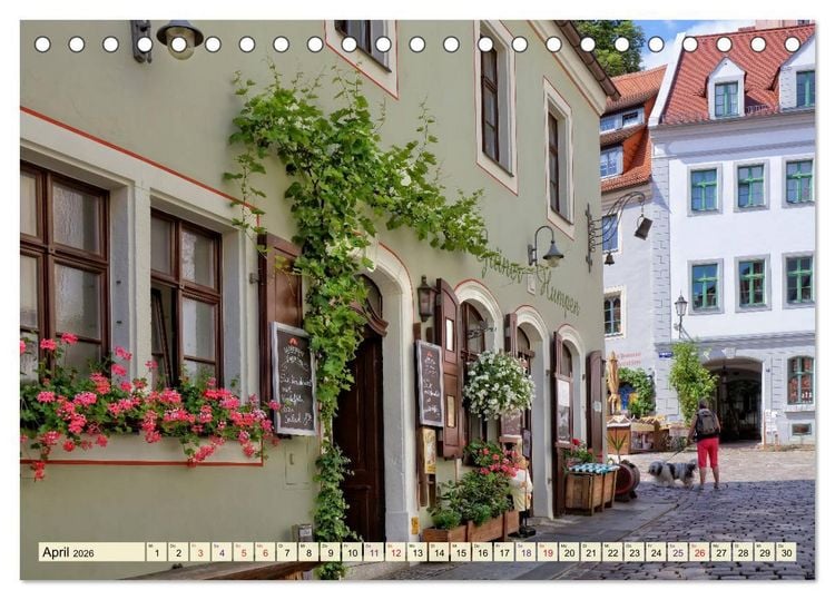 Produktbild: Bezauberndes Mei&szlig;en (Tischkalender 2026 DIN A5 quer), CALVENDO Monatskalender
