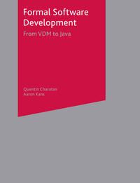 Produktbild: Formal Software Development