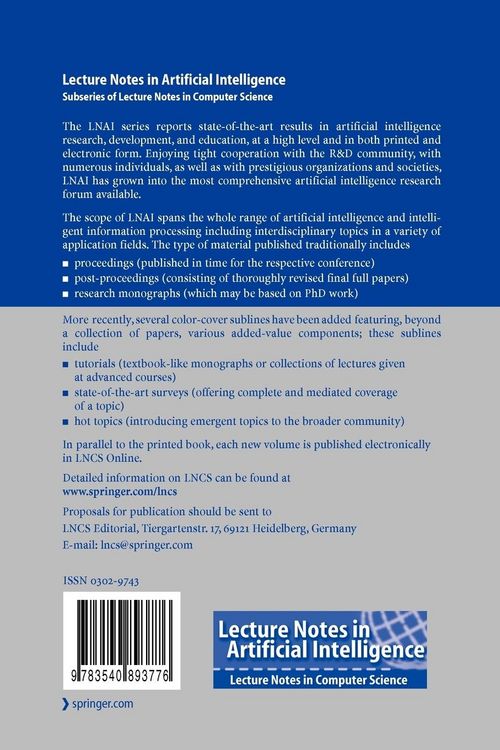 Produktbild: AI 2008: Advances in Artificial Intelligence