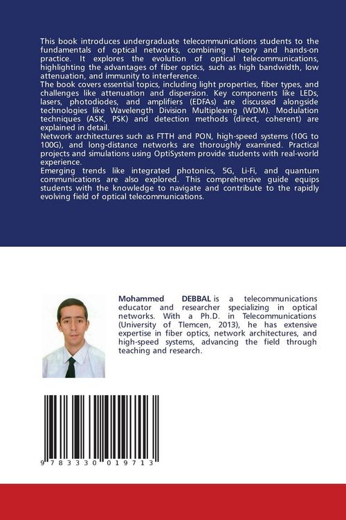 Produktbild: Optical Networks for Telecommunications Students