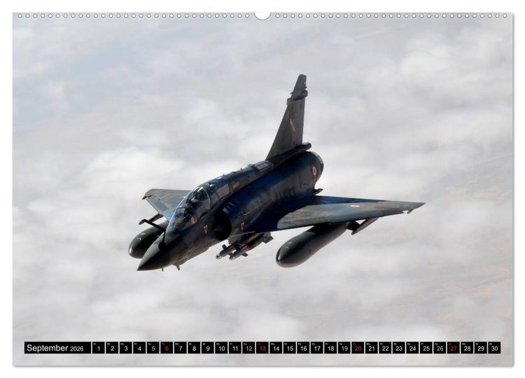 Produktbild: Kriegstechnik. Kampfjet-Impressionen (hochwertiger Premium Wandkalender 2026 DIN A2 quer), Kunstdruck in Hochglanz