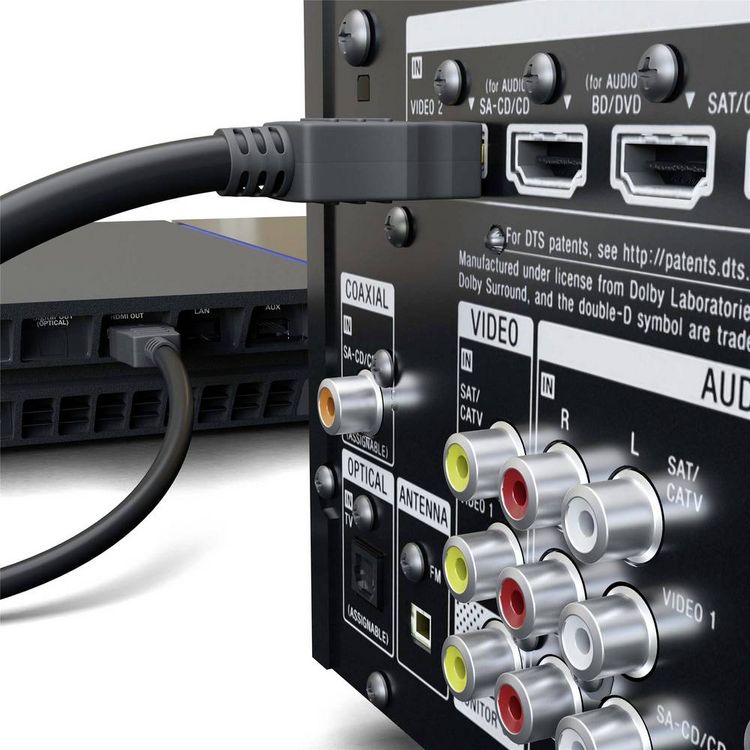 Produktbild: Goobay HDMI Anschlusskabel HDMI-A Stecker, HDMI-A Stecker 1.50 m Schwarz 61158 4K UHD, vergoldet, eARC HDMI-Kabel