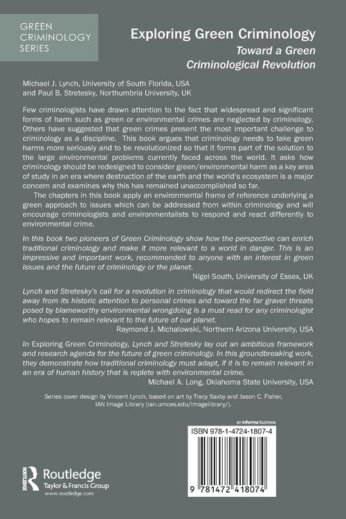 Produktbild: Exploring Green Criminology