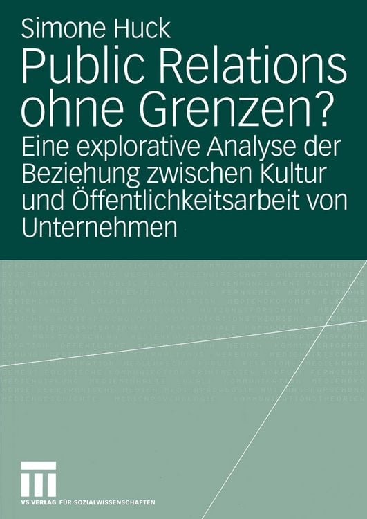 Produktbild: Public Relations ohne Grenzen?