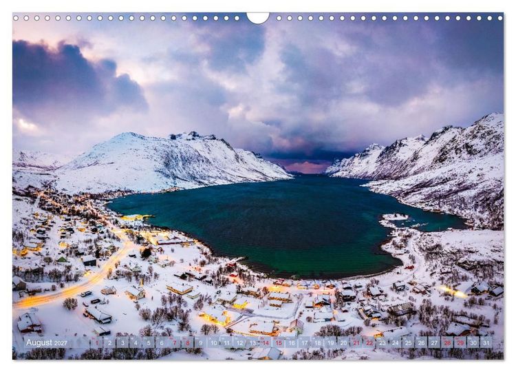 Produktbild: Troms&oslash; in der Polarnacht (Wandkalender 2027 DIN A3 quer), CALVENDO Monatskalender