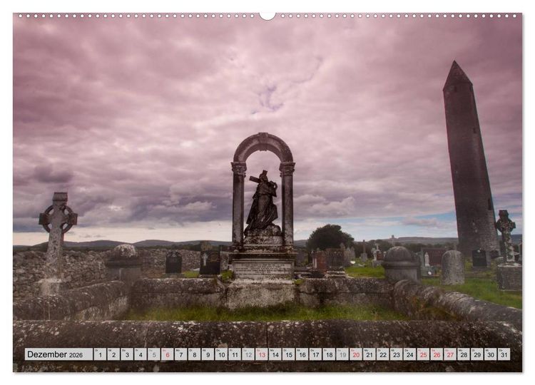 Produktbild: IRLAND - Geheimnisvolle Abteien (hochwertiger Premium Wandkalender 2026 DIN A2 quer), Kunstdruck in Hochglanz