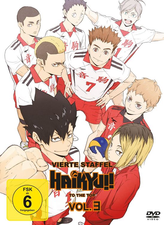 Produktbild: Haikyu!!: To the Top - Staffel 4 + OVA zur Staffel 1 - Vol.3 [2 DVDs]