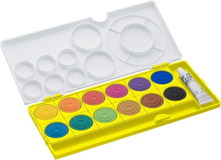Bild vom Artikel LAMY Malkasten apuaplus neonyellow, 12 Farben vom Autor 