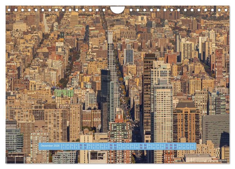 Produktbild: Sechs Tage New York (Wandkalender 2026 DIN A4 quer), CALVENDO Monatskalender