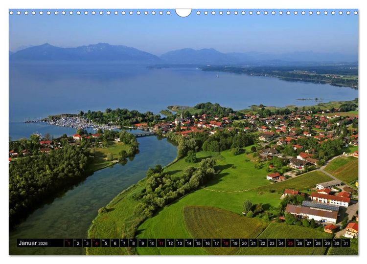 Produktbild: Der Chiemgau von oben (Wandkalender 2026 DIN A3 quer), CALVENDO Monatskalender