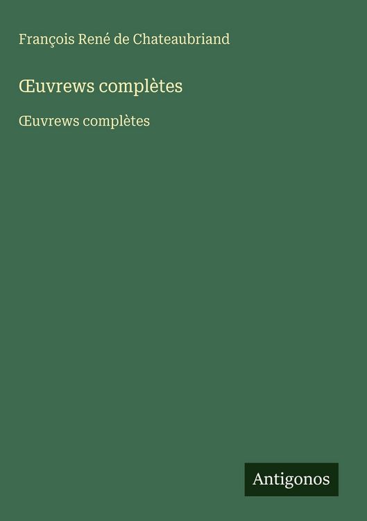 Produktbild: &iquest;uvrews compl&egrave;tes