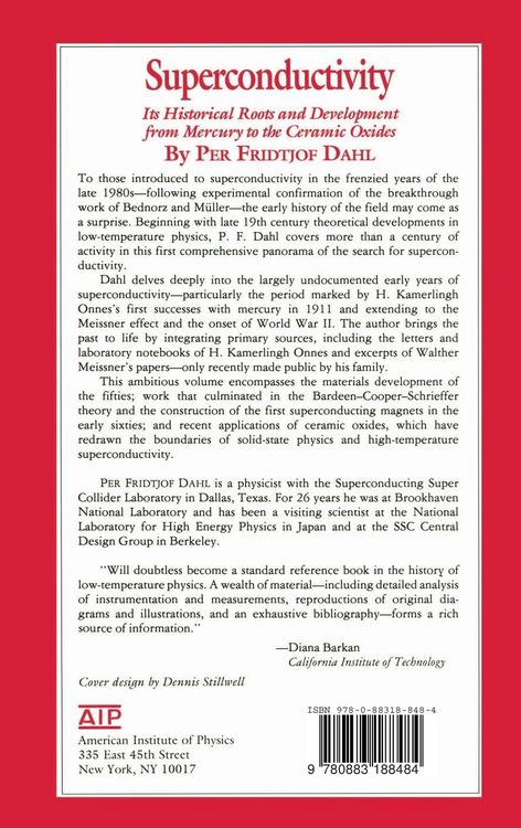 Produktbild: Superconductivity: Its Historical Roots and Development from Mercury to the Ceramic Oxides