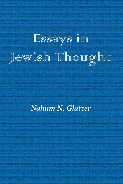 Produktbild: Essays in Jewish Thought
