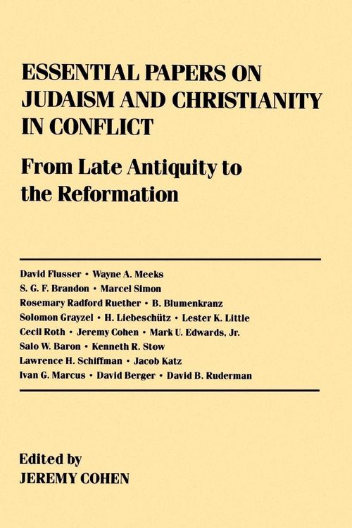 Produktbild: Essential Papers on Judaism and Christianity in Conflict