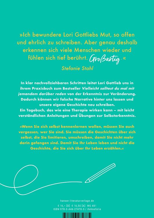 Produktbild: Vielleicht solltest du mal mit jemandem dar&uuml;ber reden &ndash; Das Arbeitsbuch
