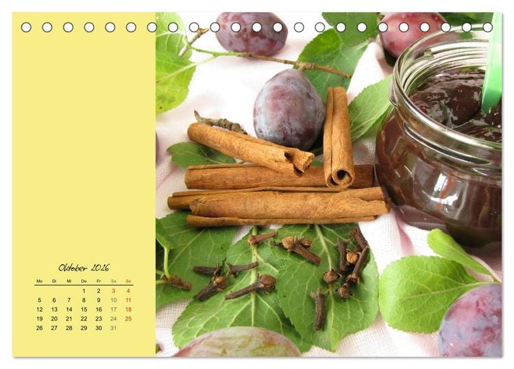 Produktbild: Ach, sind die s&uuml;&szlig;! Rezepte zu Konfit&uuml;ren, Fruchtaufstrichen und Gelees (Tischkalender 2026 DIN A5 quer), CALVENDO Monatskalender
