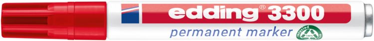 Produktbild: EDDING&reg; Permanent Marker 3300, rot