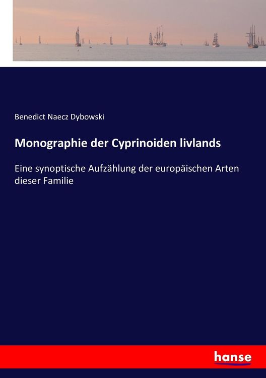Produktbild: Monographie der Cyprinoiden livlands