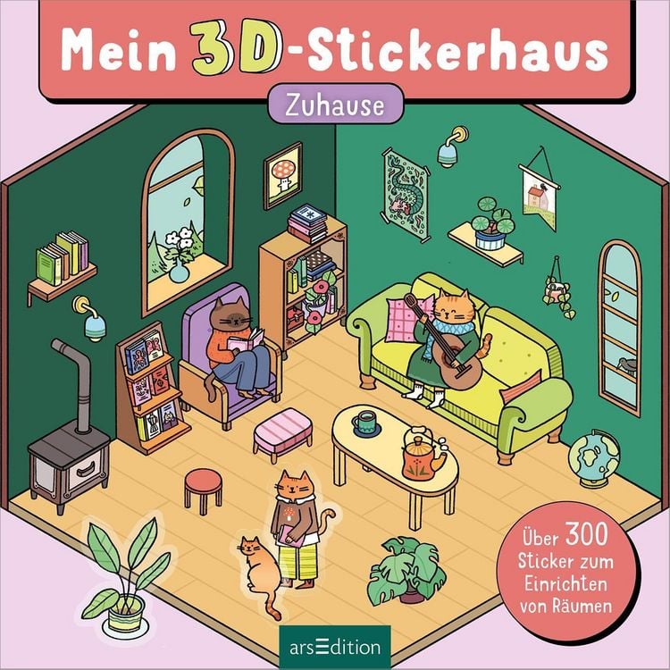 Produktbild: Mein 3D-Stickerhaus &ndash; Cozy Zuhause